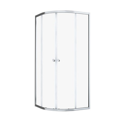 Sealskin / Sealskin Hooked vierdelige kwartronde douchecabine met schuifdeuren 90x90x200cm, 6mm helder veiligheidsglas met antikalklaag 3