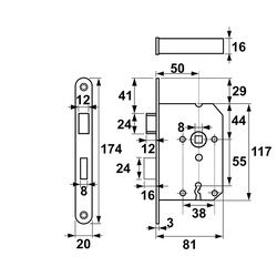 AXA / AXA dag- & nachtslot 2
