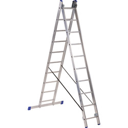 Alumexx Alumexx ladder 2x10 treden - 67007 - van Toolstation