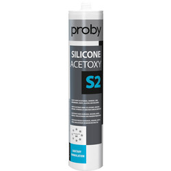 Proby Siliconenkit S2 Grijs 280ml - 67545 - van Toolstation