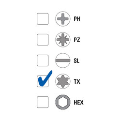 Spax universele schroeven T-STAR plus platkop voldraad RVS