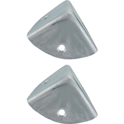 Kofferhoeken 28x28x28mm - 69400 - van Toolstation