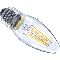 Sylvania Sylvania ToLEDo LED lamp filament kaars E27 4,5W 470lm 2700K Dimbaar - 70897 - van Toolstation