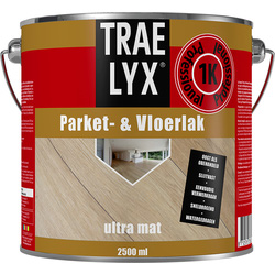 Trae lyx / Trae Lyx Parket- & Vloerlak Ultra 2.5 Ltr mat