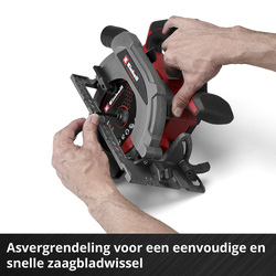 Einhell / Einhell TP-CS 18/165 Li BL Solo accu handcirkelzaag (body) 2