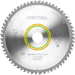Festool Festool cirkelzaagblad universeel 216x30x2,3mm 60T* 74349 van Toolstation