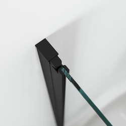 Sealskin Hooked draaideur in nis 90x200 cm, 6 mm helder veiligheidsglas met antikalklaag