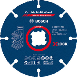 Bosch Bosch EXPERT Carbide Multi Wheel 125mm X-Lock 74918 van Toolstation
