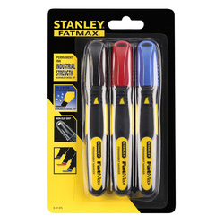 STANLEY / Stanley FATMAX® markeerstiften rood,zwart,blauw 12
