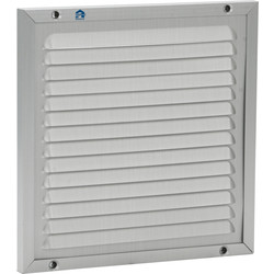 Renson / Renson opbouw schoepenrooster met kader 200x200mm