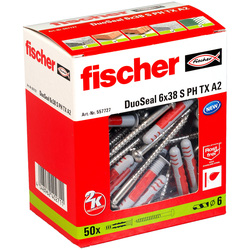 Fischer DuoSeal pluggen + schroef