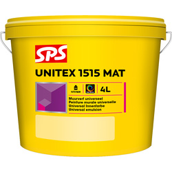 SPS SPS Unitex 1515 mat 4L wit 78153 van Toolstation