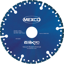 Mexco Mexco diamantschijf universeel multi materiaal 125mm 78292 van Toolstation