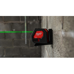 Milwaukee CLL-C Alkaline kruislijnlaser met gratis voltagemeter