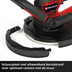 Einhell TP-DWS 18/225 Li BL Solo accu wand-/plafondschuurmachine (body)