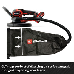 Einhell TP-DWS 18/225 Li BL Solo accu wand-/plafondschuurmachine (body)