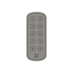 Intersteel / Intersteel Black X codepaneel ovaal 2