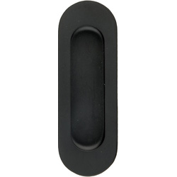 HDD Inkapschelp Ovaal Blind 117x41mm zwart