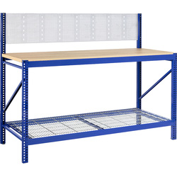 AVASCO / INDUSTRIAL WORK Werkbank 140/100x190x60cm verzinkt