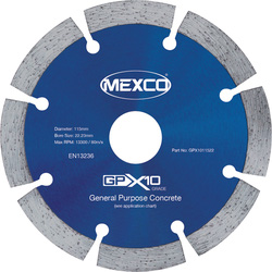 Mexco Mexco beton diamantschijf universeel 115mm - 83906 - van Toolstation