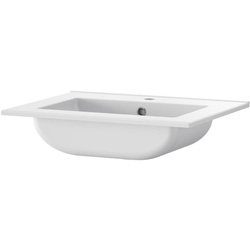 Tiger / Tiger T-Line Quadro inbouwwastafel 61cm Mat wit