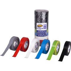HPX / HPX PVC isolatietape VDE - gemengd Set van 10 - 19mm x 20m