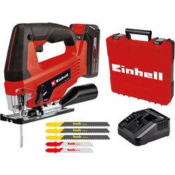 Einhell Einhell TC-JS 18 Li accu decoupeerzaag 18V Li-ion 2,5Ah 85275 van Toolstation