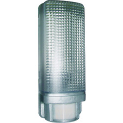Wandlamp bewegingsmelder Zilver IP44 - 85699 - van Toolstation