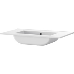 Tiger / Tiger T-Line Quadro inbouwwastafel 81cm Mat wit