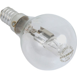 Sylvania Sylvania Eco halogeenlamp kogel E14 18W 205lm 2800K Dimbaar - 85827 - van Toolstation