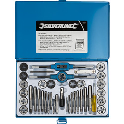 Silverline Silverline Tap & snijset 40-delig - 86203 - van Toolstation
