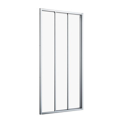 Sealskin / Sealskin Hooked driedelige schuifdeur 95x200cm, 6mm helder veiligheidsglas met antikalklaag 3