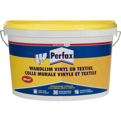 Perfax Perfax Vinyl en Textiel behanglijm emmer 10kg - 89095 - van Toolstation