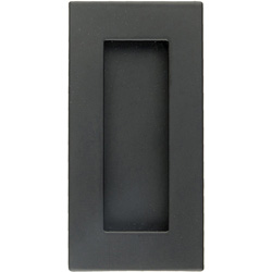 HDD Inkapschelp Ovaal Carre Blind 102x51mm zwart