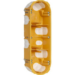 Muller Fix / JSL winddichte inbouwdoos voor holle wand 3x 50x68