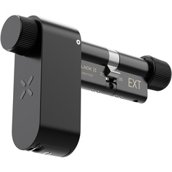 Intersteel / Intersteel Black X Smart Lock veiligheidscilinder SKG*** 35-45mm zwart