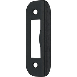 AXA / AXA hoeksluitplaat loopslot Rond staal zwart