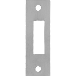 AXA / AXA sluitplaat kastslot Recht RVS*