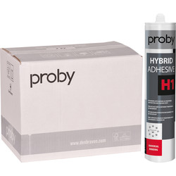 Proby Hybridekit H1 lijmkit Wit 290ml - 92383 - van Toolstation