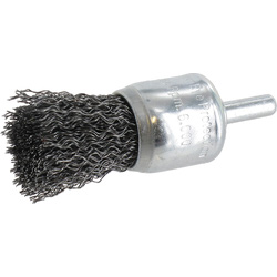 Labor / Penseelborstel met gegolfd staaldraad 22mm