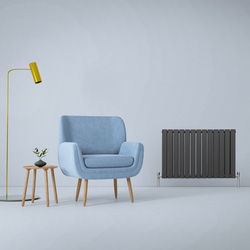 Monstershop / Design radiator Grijs 600x910mm