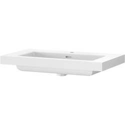 Tiger / Tiger T-Line Quadro opbouwwastafel 80cm Mat wit