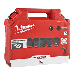 Milwaukee / Milwaukee doppenset Shockwave 2