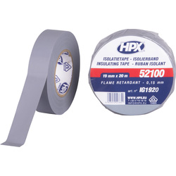 HPX / HPX PVC isolatietape VDE Grijs 19mm x 20m