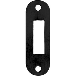 AXA / AXA sluitplaat kastslot Rond staal zwart