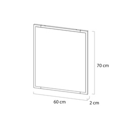 Tiger S-line Frame Spiegel 60x70 cm