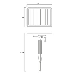 Sylvania Solar grondspot 2x