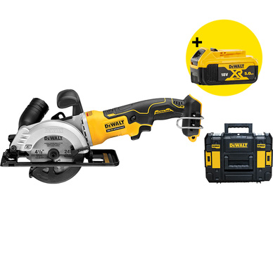 DeWALT DCS571NT-XJ accu cirkelzaag machine (body), foto 2 van 3