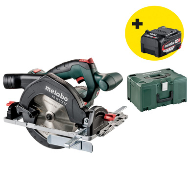 axsxk  Metabo KS 18 LTX 57 accu cirkelzaagmachine (body) 18V Li-ion