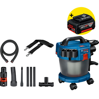 Bosch GAS 18V-10 L C&G accu stofzuiger (body), foto 2 van 3